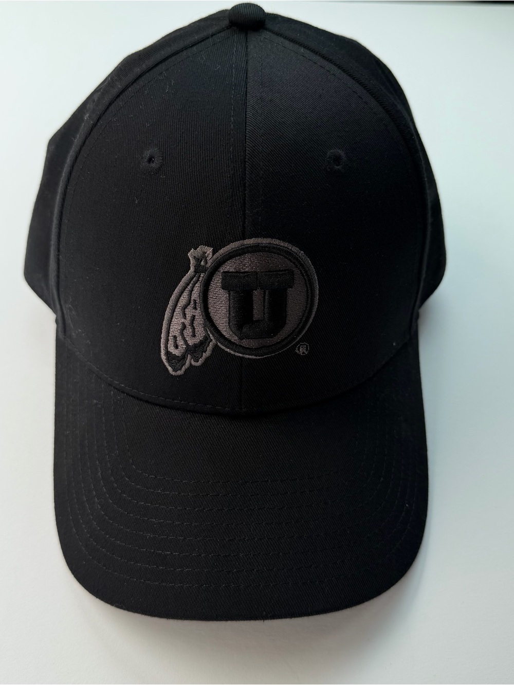 Champion University of Utah Utes Black Adjustable Baseball Cap Hat